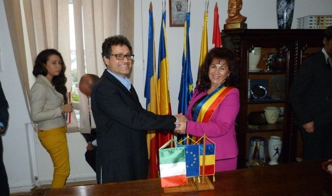 Vizita oficiala a delegației din Pietramelara, Italia , 17 Octombrie 2014