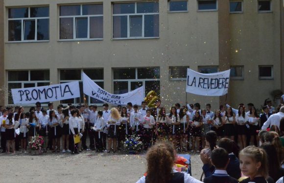 LA REVEDERE CLASA A VIII – A – 8 IUNIE 2018